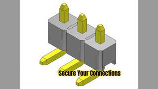 Dik Açılı Pim Başlık Konektörü 2,54 mm