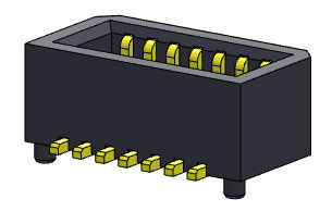 08-50Pin SMT Karttan Karta Konnektör Pitch 0.80mm UL94V0 PA69T