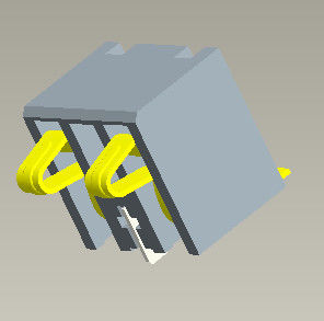 5.0AMP Pitch 4.25mm Batarya Kablo Konnektörleri 2-4Pin REACH sertifikalı