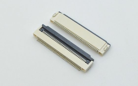 Pitch 0.5mm FFC FPC Konnektörler 50V AC DC Dik Açı 90° Kolay Açık SMT Tipi