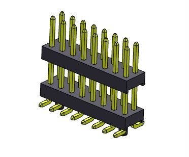 Pim Başlığı Konnektörü 2.54mm Çift Sıralı SMT TİPİ Mandallı 2*2PIN - 2*40PIN