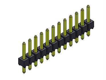 Pim Başlığı Konnektörü 2.54mm Tek Sıra DIP TİPİ 1*2PIN - 1*40PIN H=2.54MM