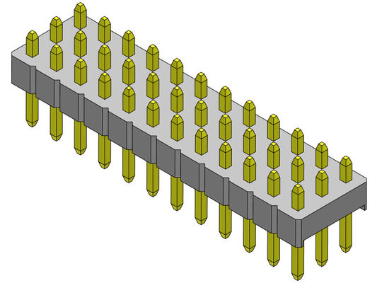 Pim Başlığı Konektörü 2,54 mm Üç Sıralı DIP TİPİ 3*2PIN - 3*40PIN H=2,54MM