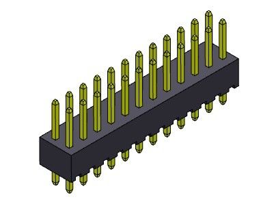 Pim Başlığı Konektörü 2,54 mm Çift Sıralı DIP TİPİ 2*2PIN - 2*40PIN H=4,3MM