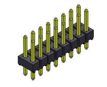 Pim Başlığı Konektörü 2,54 mm Çift Sıralı DIP TİPİ 2*2PIN - 2*40PIN H=2,54MM