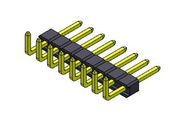 Pim Başlığı Konnektörü 2,54 mm Tek Sıralı R/A TİPİ 1*2PIN - 1*40PIN H=2,54MM