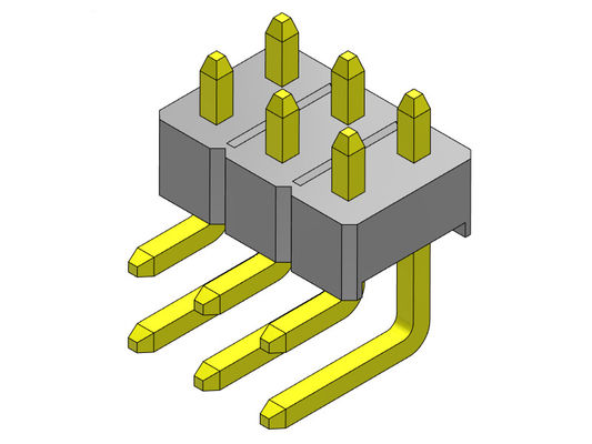 Pim Başlığı Konnektörü 2,54 mm Tek Sıralı R/A TİPİ 2*2PIN - 2*40PIN H=2,54MM