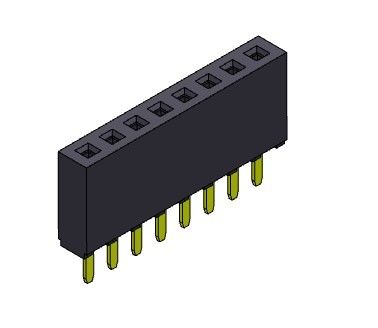 Dişi Konnektör 2.54mm Tek Sıra Dip TİP 1*2PIN - 1*40PIN H=8.50mm
