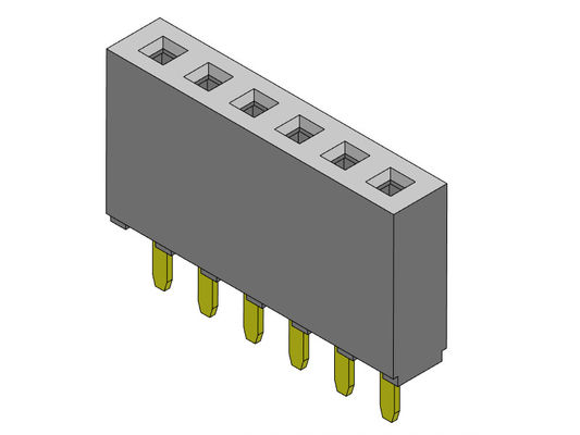 Dişi Konnektör 2.54mm Tek Sıra Dip TİP 1*2PIN - 1*40PIN H=8.50mm