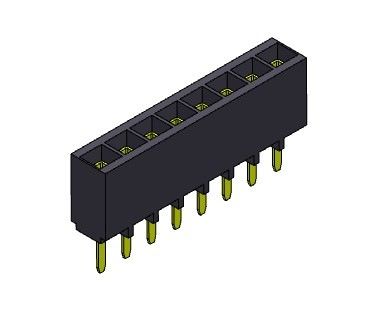 Dişi Konnektör 2.54mm Tek Sıra Dip TİP 1*2PIN - 1*40PIN H=6.80mm