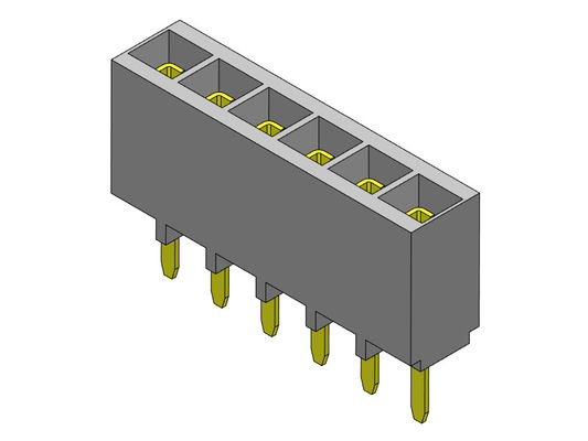 Dişi Konnektör 2.54mm Tek Sıra Dip TİP 1*2PIN - 1*40PIN H=6.80mm