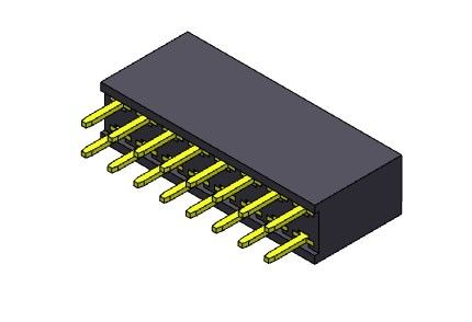 Dişi Başlık Konnektörü 2.54mm Çift Sıralı Daldırma TİPİ 2*2PIN - 2*40PIN H=8.50mm