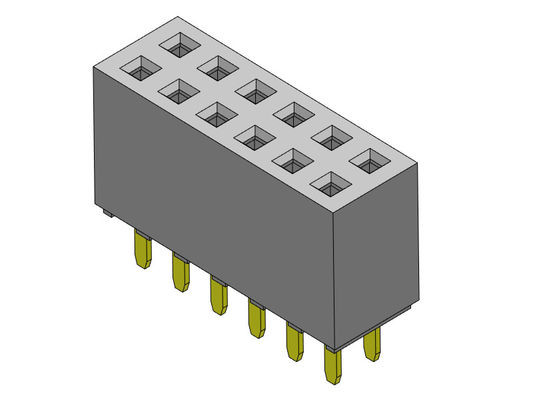 Dişi Başlık Konnektörü 2.54mm Çift Sıralı Daldırma TİPİ 2*2PIN - 2*40PIN H=8.50mm
