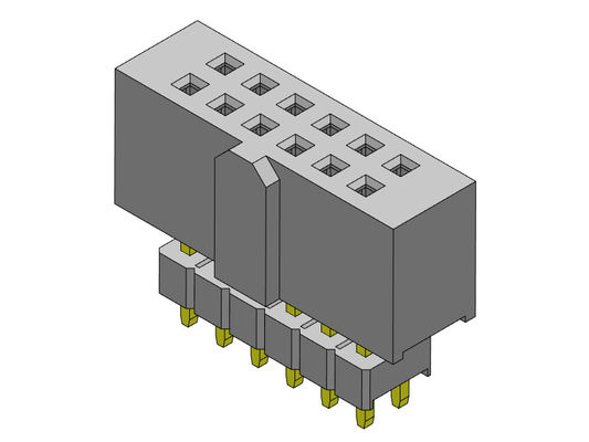 2*2PIN - 2*40PIN Dişi Başlık 2.54 Mm Çift Sıralı Yükseltilmiş Prese Geçmeli TİP
