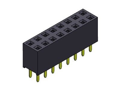 Dişi Başlık Konektörü 2.54mm Çift Sıralı Daldırma TİPİ 2*2PIN - 2*40PIN H=7.10mm