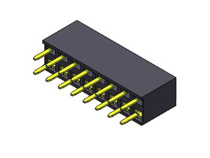 Dişi Başlık Konektörü 2.54mm Çift Sıralı Daldırma TİPİ 2*2PIN - 2*40PIN H=7.10mm