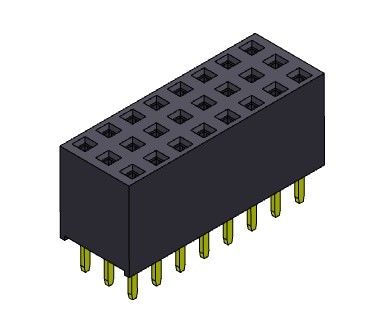 Üç Sıralı Daldırma TİPİ Dişi Pimli Konnektör 2,54 Mm 3*3PIN - 3*40PIN