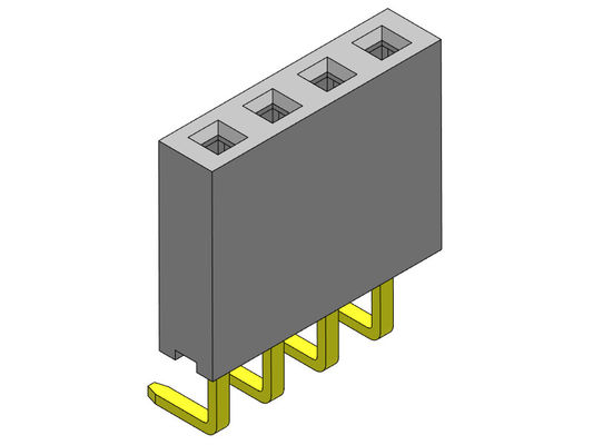 Dişi Başlık Konnektörü 2.54mm Dik Açı Daldırma TİPİ 1*2PIN - 1*40PIN H=8.50mm