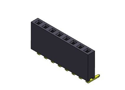 Dişi Başlık Konnektörü 2.54mm Dik Açı Daldırma TİPİ 1*2PIN - 1*40PIN H=8.50mm