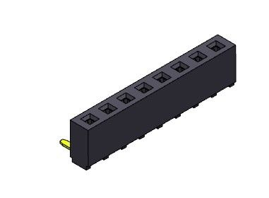 Dişi Başlık Konnektörü 2.54mm Dik Açı Daldırma TİPİ 1*2PIN - 1*40PIN H=5.00mm
