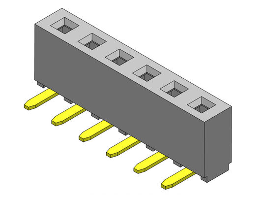 Dişi Başlık Konnektörü 2.54mm Dik Açı Daldırma TİPİ 1*2PIN - 1*40PIN H=5.00mm