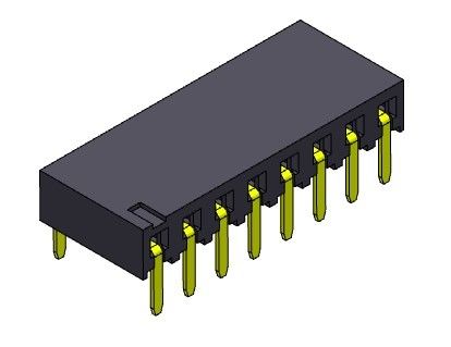 2.54mm Tek Sıralı Giriş Dip Konnektör Tipi 1*2PIN - 1*40PIN H=3.40mm