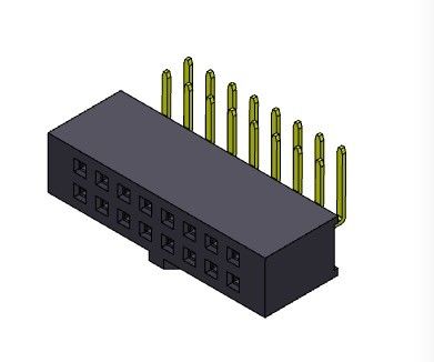Çift Sıralı R/A TİPİ Dişi Pimli Konnektör 2,54 Mm 2*2PIN - 2*40PIN H=8,50mm