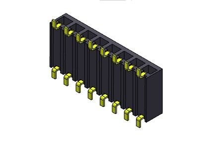 Dişi Başlık Konnektörü 2.54mm Tek Sıralı Giriş SMT TİPİ 1*2PIN - 1*40PIN H=3.40mm