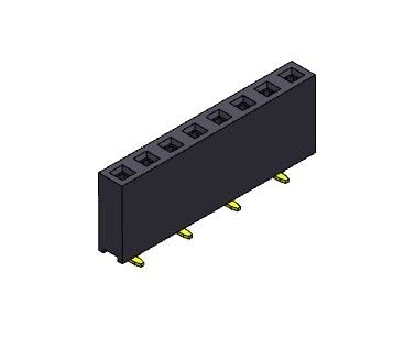 Dişi Başlık Konnektörü 2.54mm Tek Sıralı SMT TİPİ 1*2PIN - 1*40PIN H=7.50mm