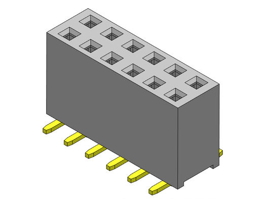 SMT TİPİ Devre Kartı Başlık Konnektörleri 2.54mm 2*2PIN - 2*40PIN H=8.50mm