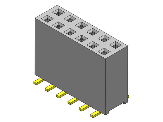 Dişi Başlık Konnektörü 2.54mm Çift Sıralı SMT TİPİ 2*2PIN - 2*40PIN H=11.00mm