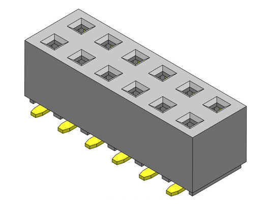 Dişi Başlık Konnektörü 2.54mm Çift Sıralı SMT TİPİ 2*2PIN - 2*40PIN H=5.00mm