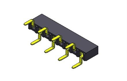 Dişi Konnektör 2.54mm Tek Sıralı Çift Girişli TİP 1*2PIN - 1*40PIN H=5.00mm