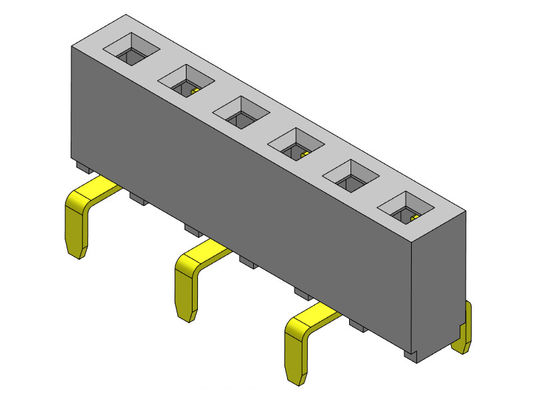 Dişi Konnektör 2.54mm Tek Sıralı Çift Girişli TİP 1*2PIN - 1*40PIN H=5.00mm