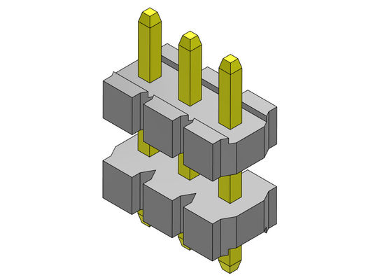 Pim Başlığı Konnektörü 3.96mm Tek Sıra Yığın Düz TİP 1*1PIN - 1*24PIN