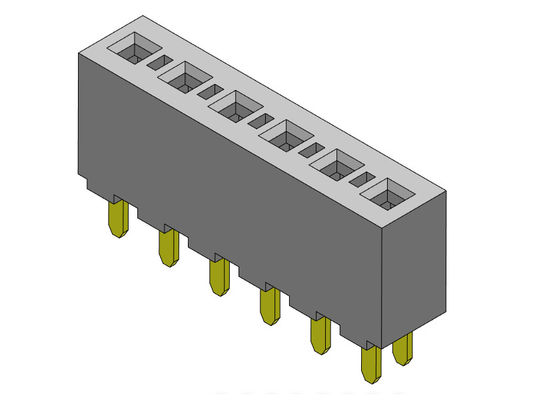 Dişi Başlık Konnektörü 3.96mm Tek Sıra DIP TİPİ 1*2PIN - 1*24PIN H=8.89mm