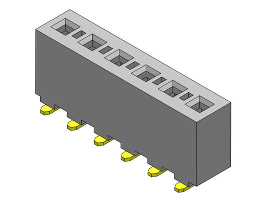 3.96mm Çift Sıralı SMT PCB Başlık Konnektörü 2*2PIN - 2*24PIN H 8.89mm