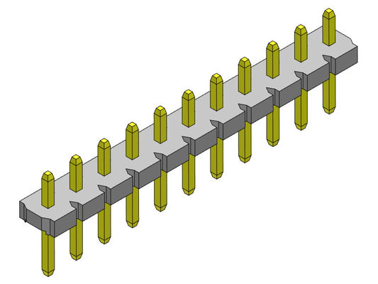 Pim Başlığı Konnektörü 5.08mm Tek Sıra Dip TİP 1*2PIN - 1*20PIN H=2.54MM