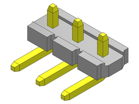 Pim Başlığı Konnektörü 5.08mm Tek Sıralı R/A TİPİ 1*2PIN - 1*20PIN H=2.54MM
