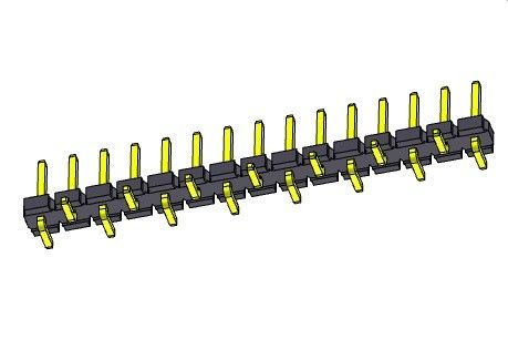 Pin Başlık Konnektörü 5.08mm Tek Sıralı SMT TİPİ 1*2PIN - 1*20PIN H=2.54MM