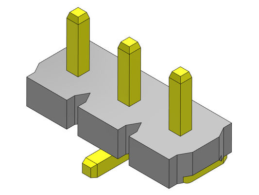 Pin Başlık Konnektörü 5.08mm Tek Sıralı SMT TİPİ 1*2PIN - 1*20PIN H=2.54MM