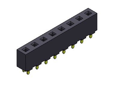 Dişi Başlık Konnektörü 5.08mm Tek Sıra DIP TİPİ 1*2PIN - 1*20PIN H=8.90mm