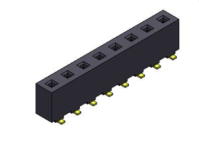 Dişi Başlık Konnektörü 5.08mm Tek Sıralı SMT TİPİ 1*2PIN - 1*20PIN H=8.90mm