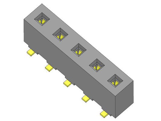 Dişi Başlık Konnektörü 5.08mm Tek Sıralı SMT TİPİ 1*2PIN - 1*20PIN H=8.90mm