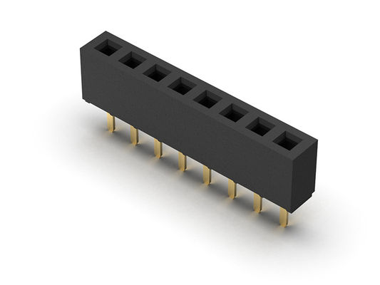 Dişi Konnektör 2.00mm Tek Sıra Dip TİP 1*2PIN - 1*40PIN H=4.30mm