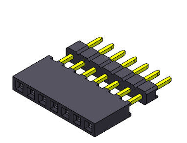 Dişi Başlık Konnektörü 2.00mm Tek Sıra Yükseltilmiş Tip 1*2PIN - 1*40PIN