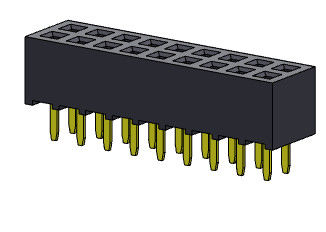 2*2PIN - 2*40PIN Header Pcb Konektörü 2.00mm Çift Sıralı Dip TİPİ