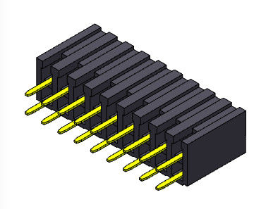 Dişi Başlık Konnektörü 2.00mm Çift Sıralı Dip TİPİ 2*2PIN - 2*40PIN H=7.20mm