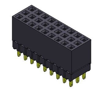 Dişi Başlık Konnektörü 2.00mm Üç Sıralı Yükseltilmiş Tip 3*2PIN - 3*40PIN