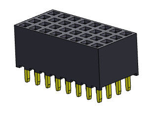 Dişi Başlık Konnektörü 2.00mm Dört Sıralı Daldırma TİPİ 4*2PIN - 4*40PIN H=6.35mm